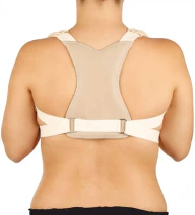 Corretor Postural, Ortho Pauher, Bege, Grande