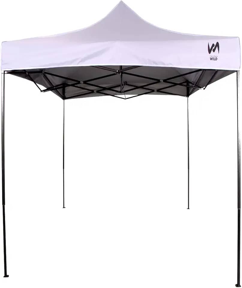 Tenda Gazebo Tendas Wild 2x2 Sanfonada Articulada - Branco