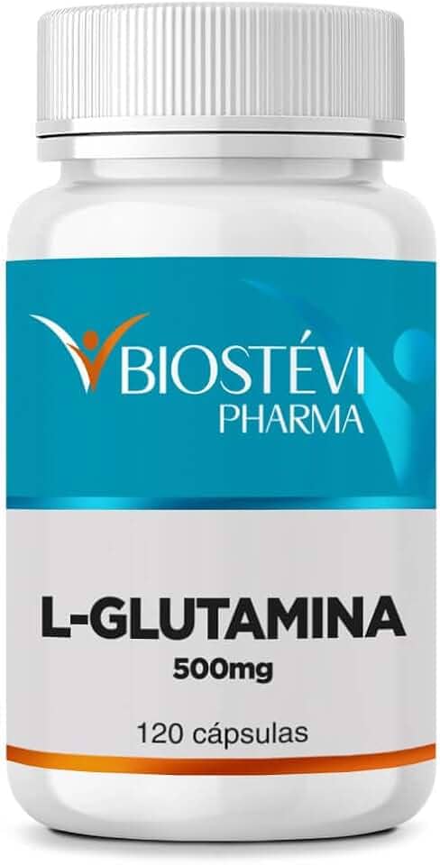 L-Glutamina 500mg 120 Cápsulas