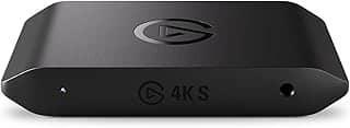 Elgato 4K S – Placa de captura externa para PS5, Xbox Series X/S, Switch 2, PC, Mac, iPad | 4K60, 1440p120 ou 1080p240 Passthrough and Capture, HDR10, VRR, USB-C, Latência Quase Zero