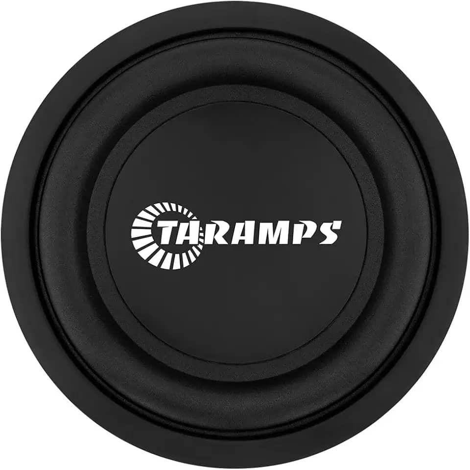 Subwoofer 8 Polegadas Taramps T 1200 SW 4+4 Ohms Preto Alto Falante 600 Watts Rms