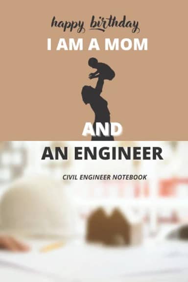 civil engineer notebook: A notebook gift for a civil engineer mother (6 * 9, dotted notebook, 100 pages, high quality)