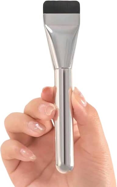 Pincel de Base Cabeça Plana, Maquiagem Diária (x1un)