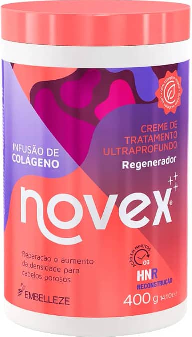 Embelleze Creme De Tratamento Novex Infusão De Colágeno 400G