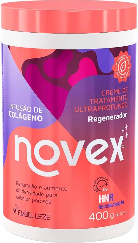 Embelleze Creme De Tratamento Novex Infusão De Colágeno 400G