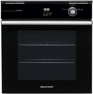 Forno de Embutir a Gás Brastemp 78 Litros Preto com Grill e Timer Touch - BOA84AE 220V