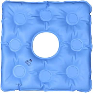 Natural Home Care Almofada Gel Quadrada com Orifício Resistente 42 cm x 42 cm