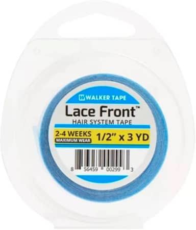 Fita Adesiva Capilar Mega Hair - Extra Forte para Prótese e Lace Front - (3 metros / 1,27cm) - Fixação Segura (3 metros / 1,27cm)