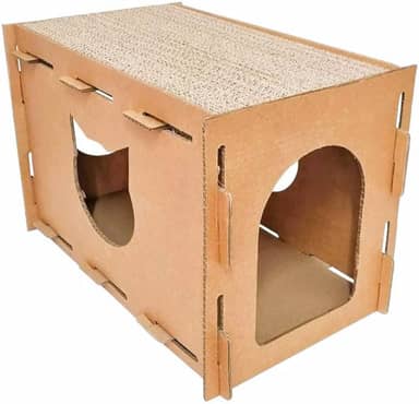 Arranhador Toca Para Gato Super Resistente Tipo Casinha