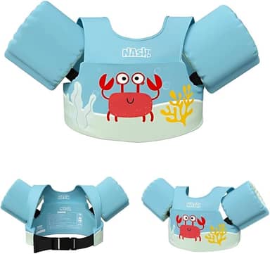 Nash Boia Infantil com Colete Salva Vidas