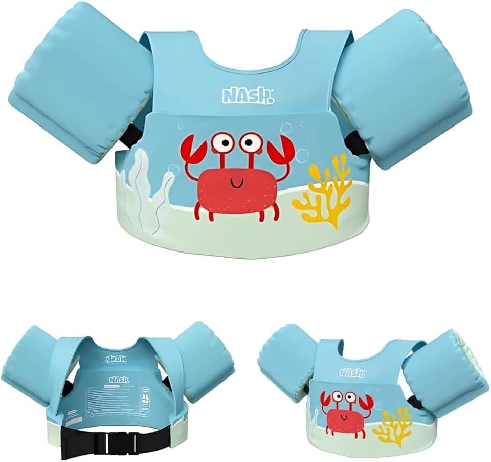 Nash Boia Infantil com Colete Salva Vidas