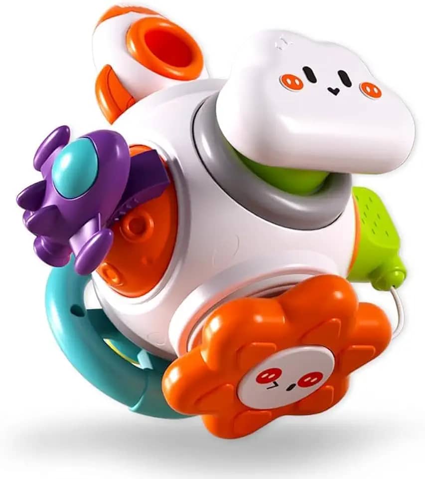 Brinquedo Sensorial Bebe Infantil Montessori Kidino Cubo De Atividades Educativo 6 Em 1