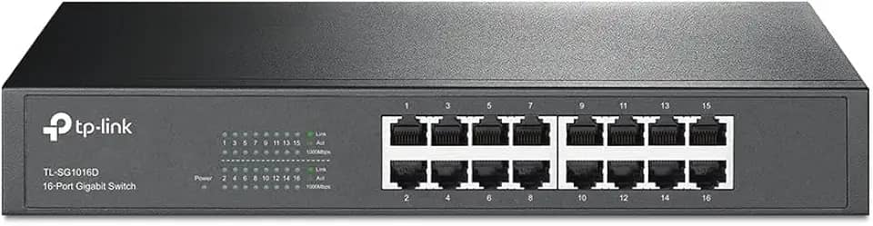 Switch TP-Link TL-SG1016D, Gigabit, 16 Portas