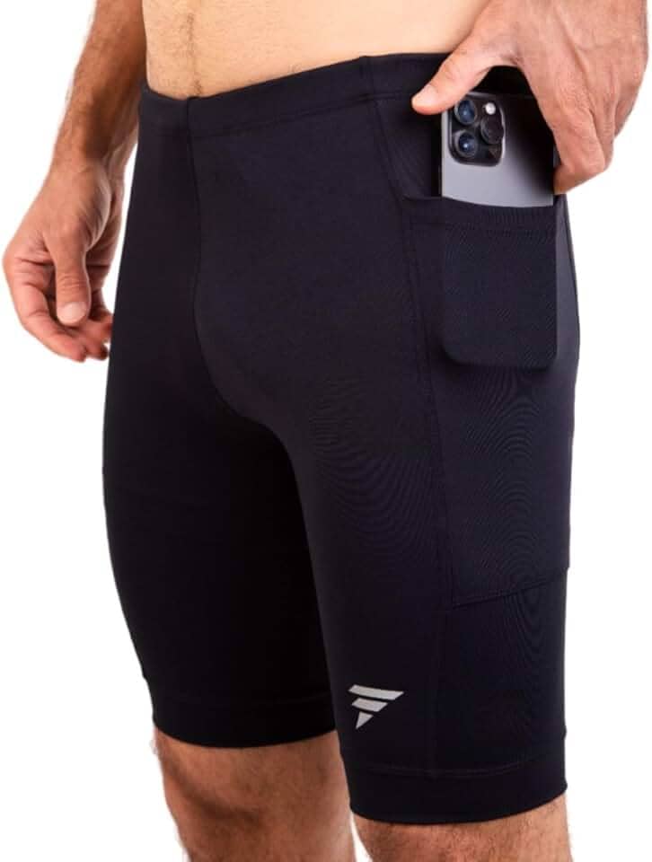 Bermuda de Compressão Masculina para com Bolso Short Corrida