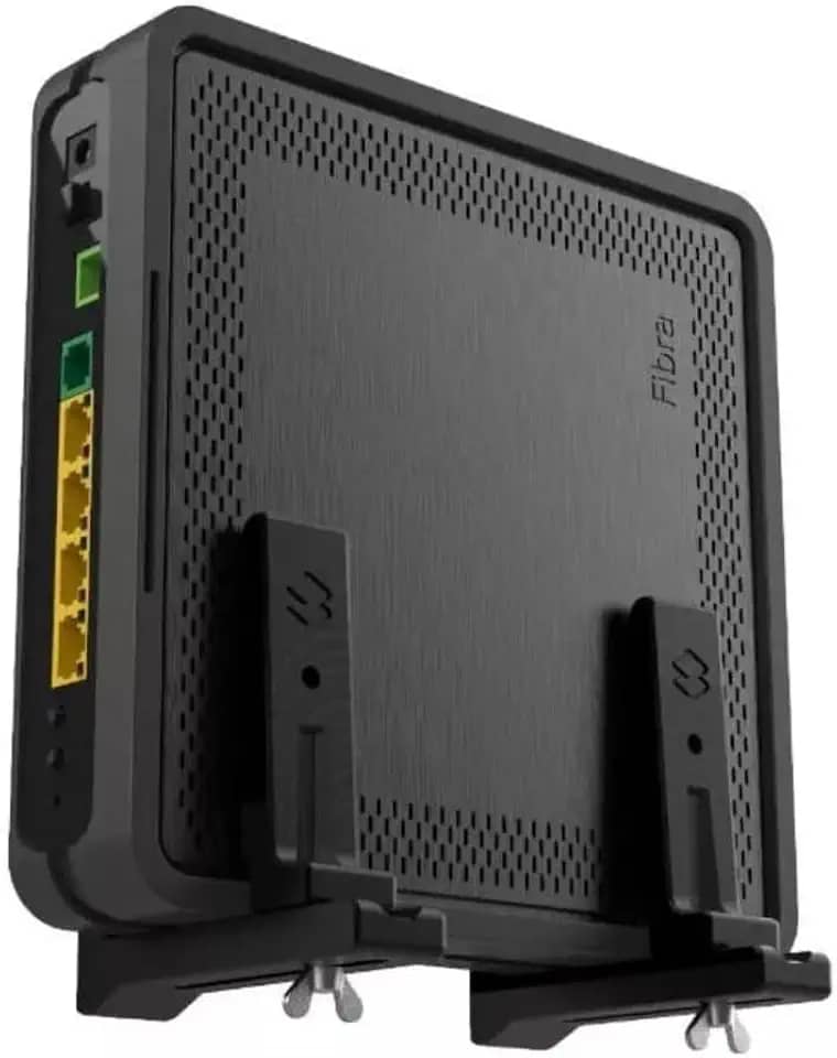 Suporte Parede Vertical Compativel Roteador Modem Ajustavel