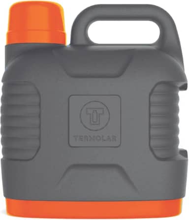 GARRAFAO ISOTERMICO SUPERTERMO 5L CINZA (Tampa de cores sortidos)