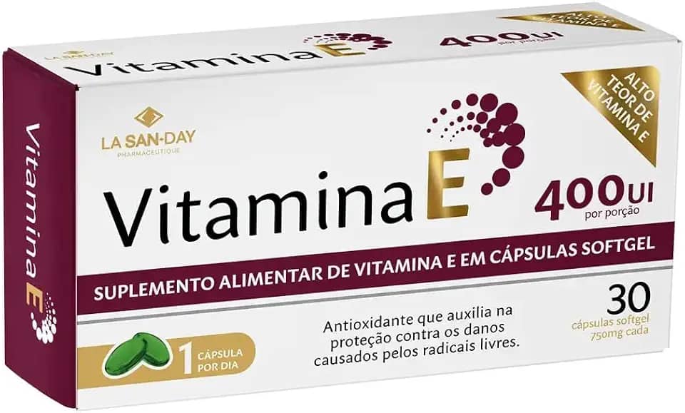 Vitamina E 400ui (30 Cápsulas)