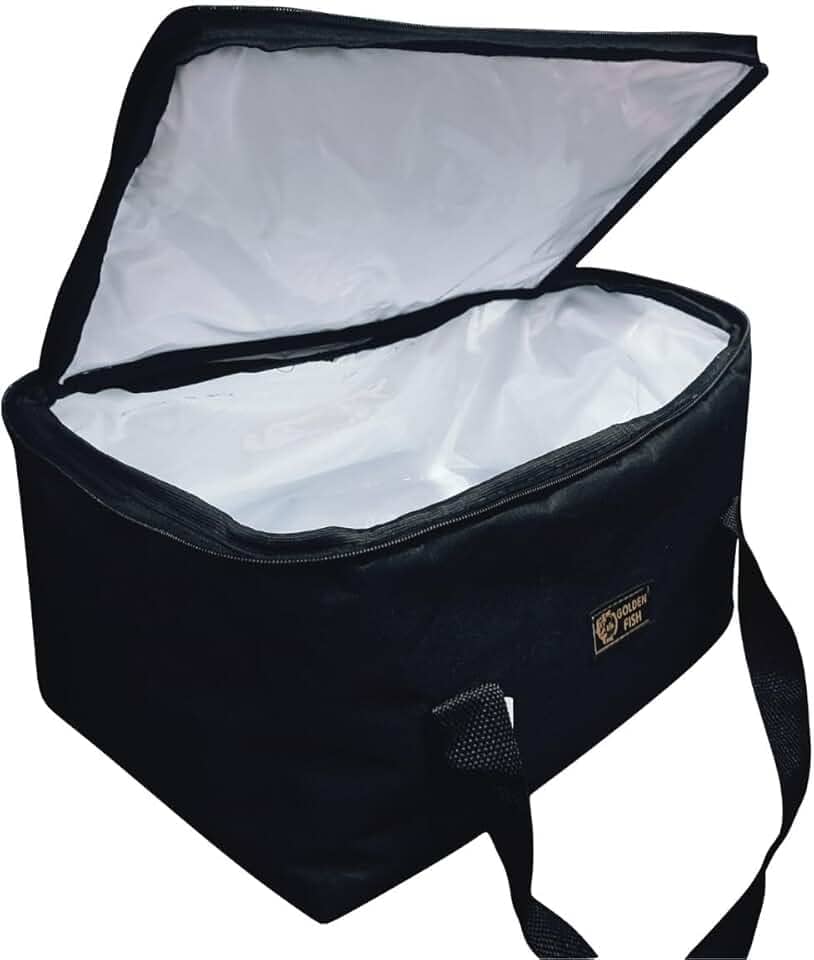 Bolsa Térmica 40 Litros - Não Vaza Água - Bebidas/Pesca Cor Preto