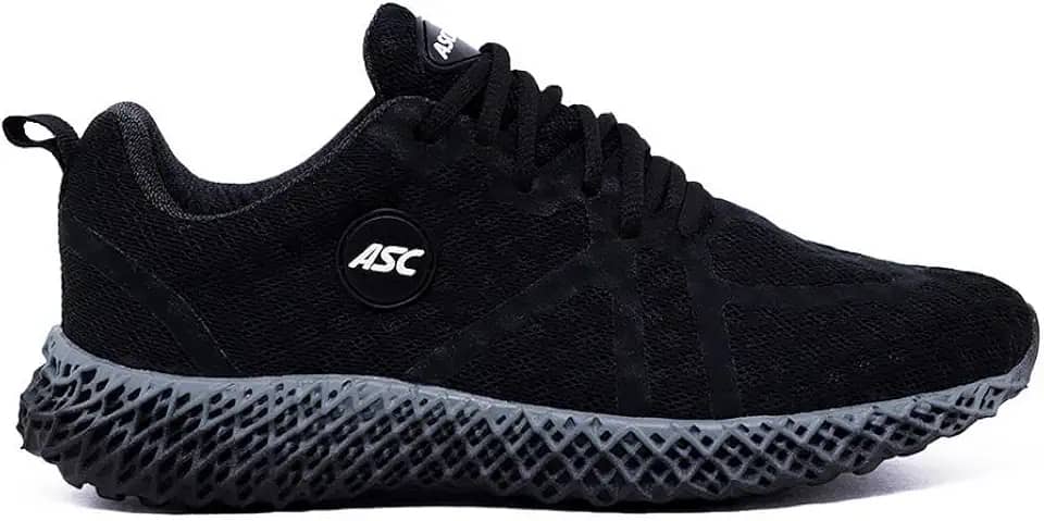 Tênis Para Caminhada Com Amortecedor Feminino Cor:Cinza;Tamanho:37;Gênero:Feminino