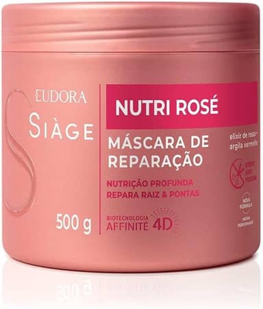 Eudora Siàge Nutri Rosé Máscara Capilar 500g