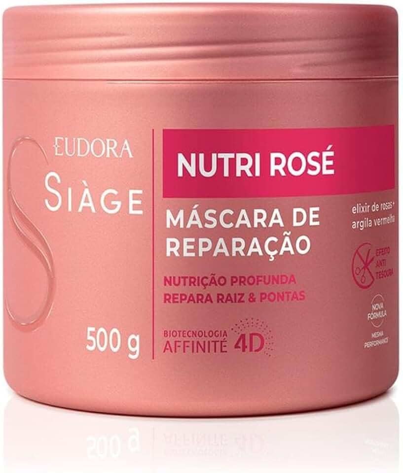 Eudora Siàge Nutri Rosé Máscara Capilar 500g