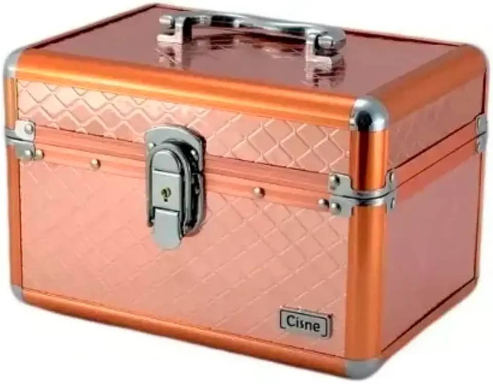 Maleta Vazia para Maquiagens, Cosméticos e Jóias Ruby's (Rose)