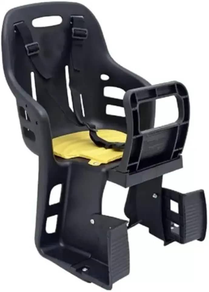 Kit Cadeirinha Infantil Traseira Para Bicicleta Bike + Bagageiro Garupa Tubão Suporte Articulado MTB