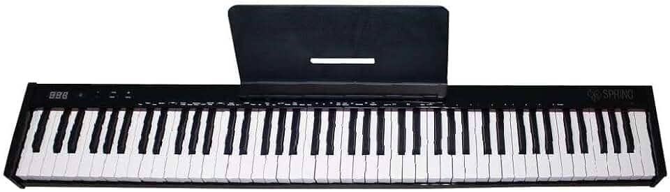 Spring, Piano Digital Spring PD-188 Preto - 88 Teclas
