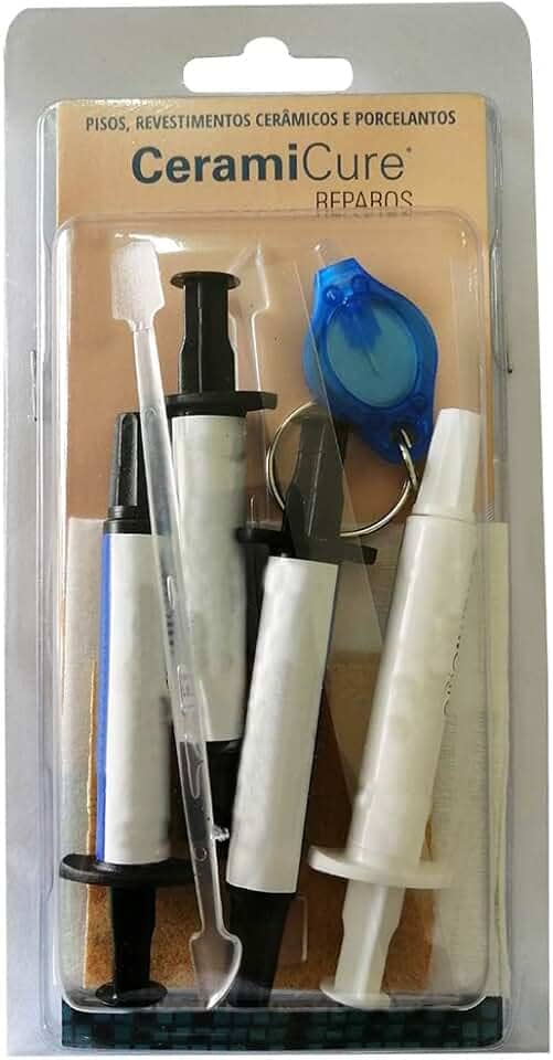 Reparo para Pisos Cerâmicos, Porcelanatos e Revestimentos Ceramicure (Tons Brancos)