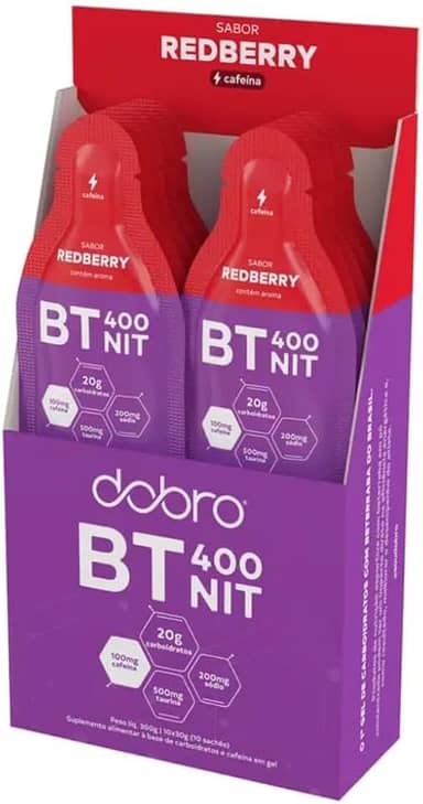 BT 400 Nitrato Gel sabor Redberry (10un x 30g)