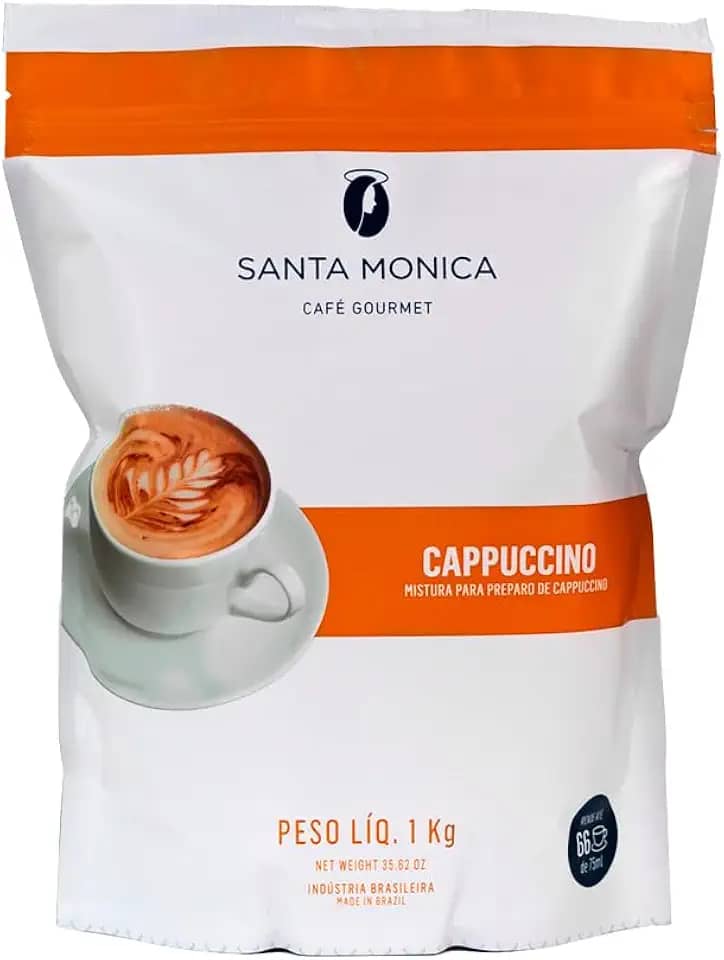 Cappuccino em pó Santa Mônica 1kg