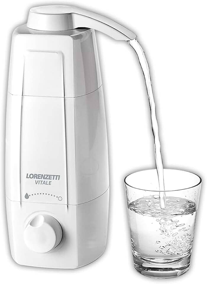 Purificador de Água Vitale, LORENZETTI, 7411016, Branco, P/mesa E Parede Pequeno - Profissional