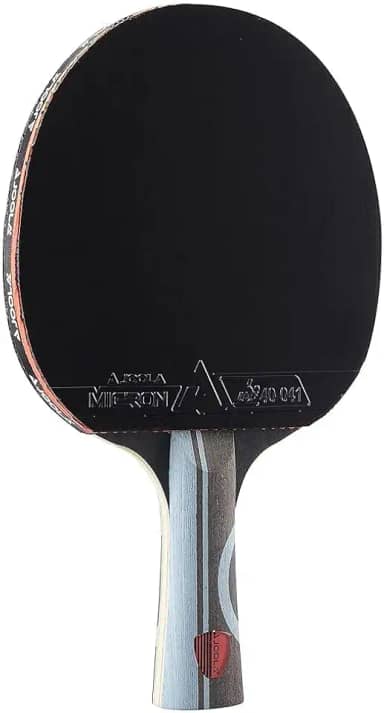 JOOLA Infinity Edge - Desempenho de torneio Ping Pong Paddle com tecnologia de carbono profissional - Borracha preta em ambos os lados