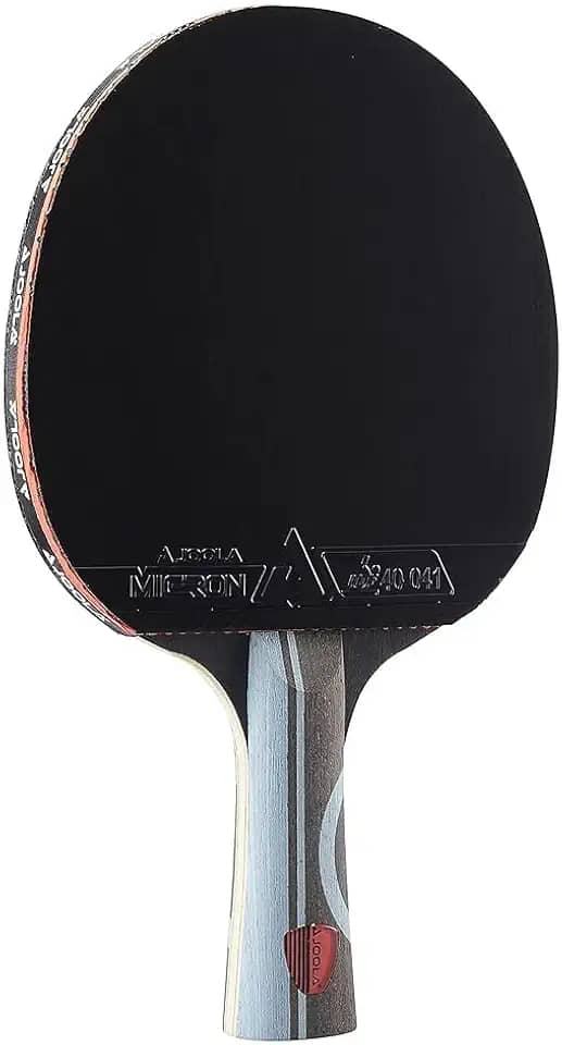 JOOLA Infinity Edge - Desempenho de torneio Ping Pong Paddle com tecnologia de carbono profissional - Borracha preta em ambos os lados