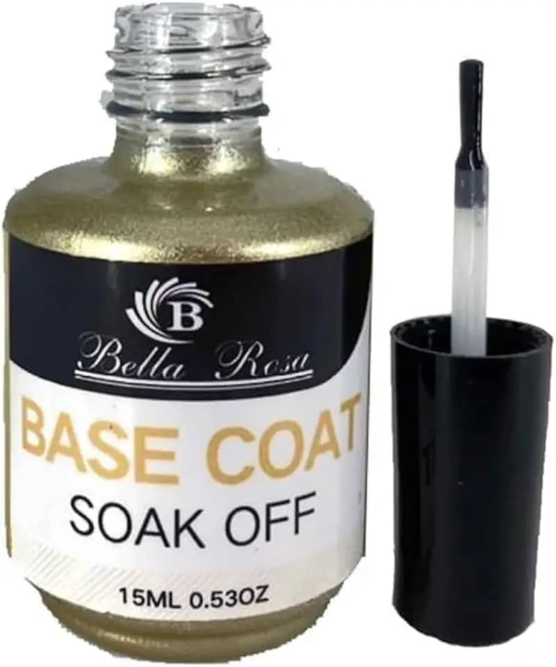 Base Coat Unhas 15ml – Proteção Contra Amarelamento e Acabamento Brilhante para Gel, Acrigel e Fibra