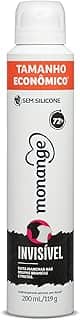 Monange Desodorante Invisível Aerossol Antitranspirante Feminino 200ml