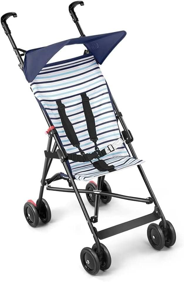 Carrinho de Bebe Guarda-Chuva 6M-15 Kgs Multikids Navy Azul - BB492