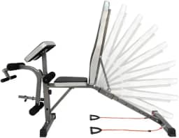 Banco Supino Regulável Cadeira Extensora e Scott Yangfit