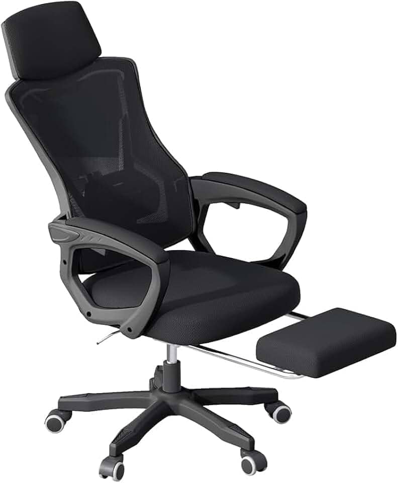 Cadeira Gamer Design Estilo Gamer, Tecido Respirável, Design Ergonômico Com Apoio para Os Pés - Fox Racer