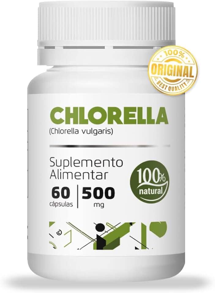 Chlorella 500mg 60 Cápsulas Gecaps