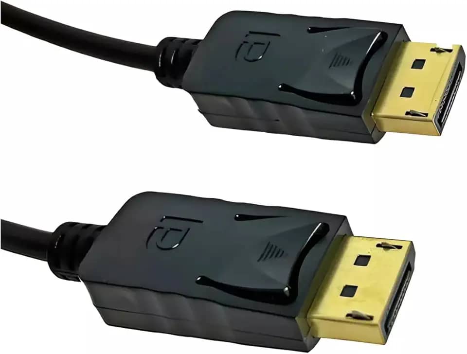 Cabo Displayport Ultra HD 4K 1,8 m, Resolução 4K e 2K, Taxa de Atualização 240Hz