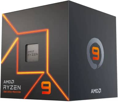 Processador AMD Ryzen 9 7900 Box(AM5/12Cores/24Threads/5.4GHz/76MB Cache/Radeon GraphicsCooler Wraith) C/Video/Cooler
