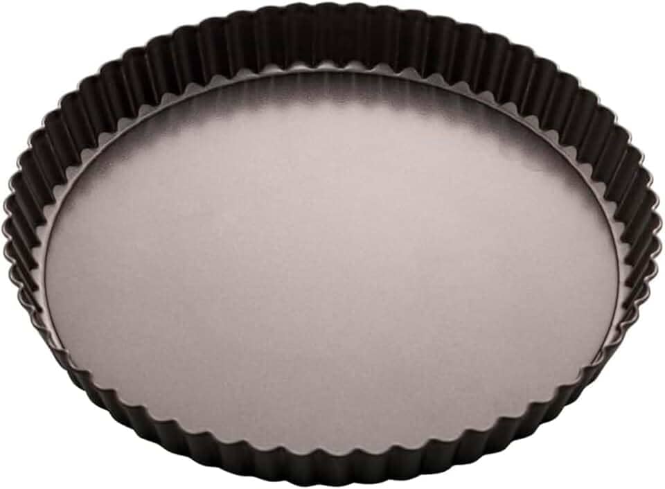 Forma para Torta e Bolo Redonda de Fundo Removível Antiaderente 24 ou 26cm com Fundo Falso (24cm)