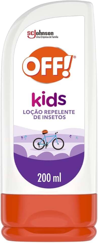 OFF! Kids Loção Repelente de Insetos e Mosquitos, 200ml
