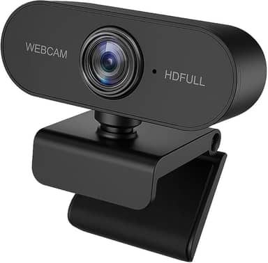 Webcam Camera Full Hd Zoom 1080p 360 Graus Entrada Usb 2.0 Com Microfone Ideal para Videoconferencia Zoom Meet Teams Livestream Aulas online Reunião Skype Premium