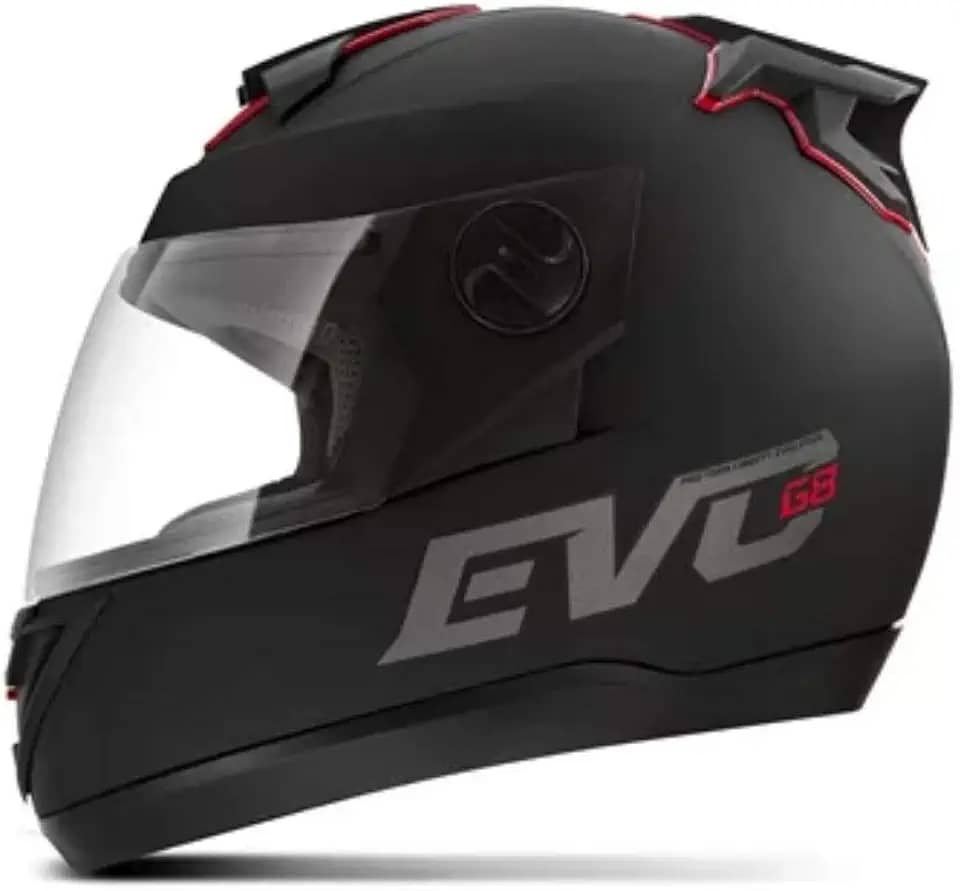 CAPACETE FECHADO PRO TORK EVOLUTION 788 G8 EVO SOLID FOSCO PRETO TAM. 56