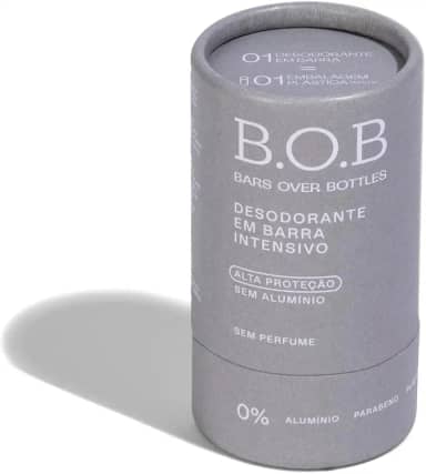 Desodorante em Barra Intensivo Sem Perfume B.O.B