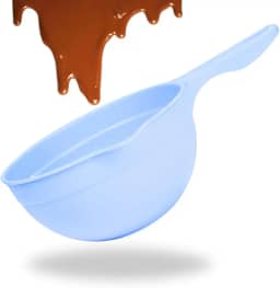 Derretedeira de Chocolate Panelinha de Derreter no Microondas Multisuo 850ml (Azul Bebê)