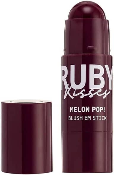 Kiss - Rk Melon Pop Stick Blush Mbs04B Plum Pop