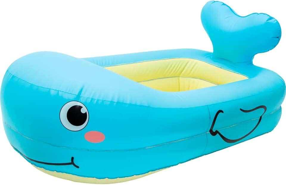 Buba Banheira Inflavel Baleia Feliz Colorido